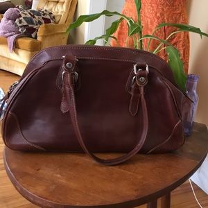 Italian leather handbag